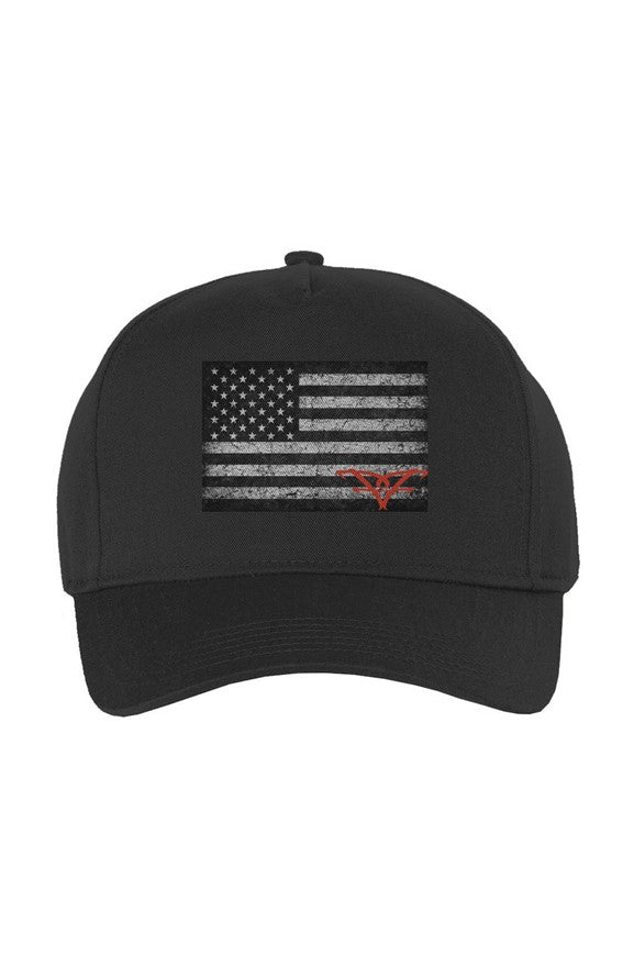 Five-Panel Twill Cap black1.0